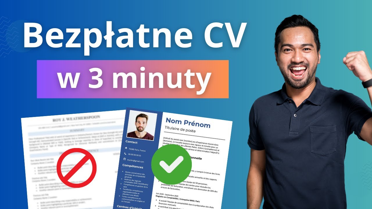 Jak Stworzyć Profesjonalne CV za Darmo z GetYourCV