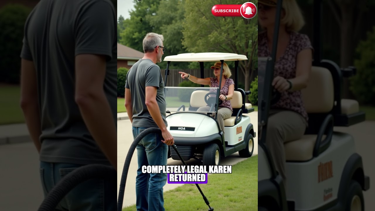 HOA Karen Screamed When I Refused Her Golf Cart Shortcut, Now It&rsquo;s a Private Road With a Gate