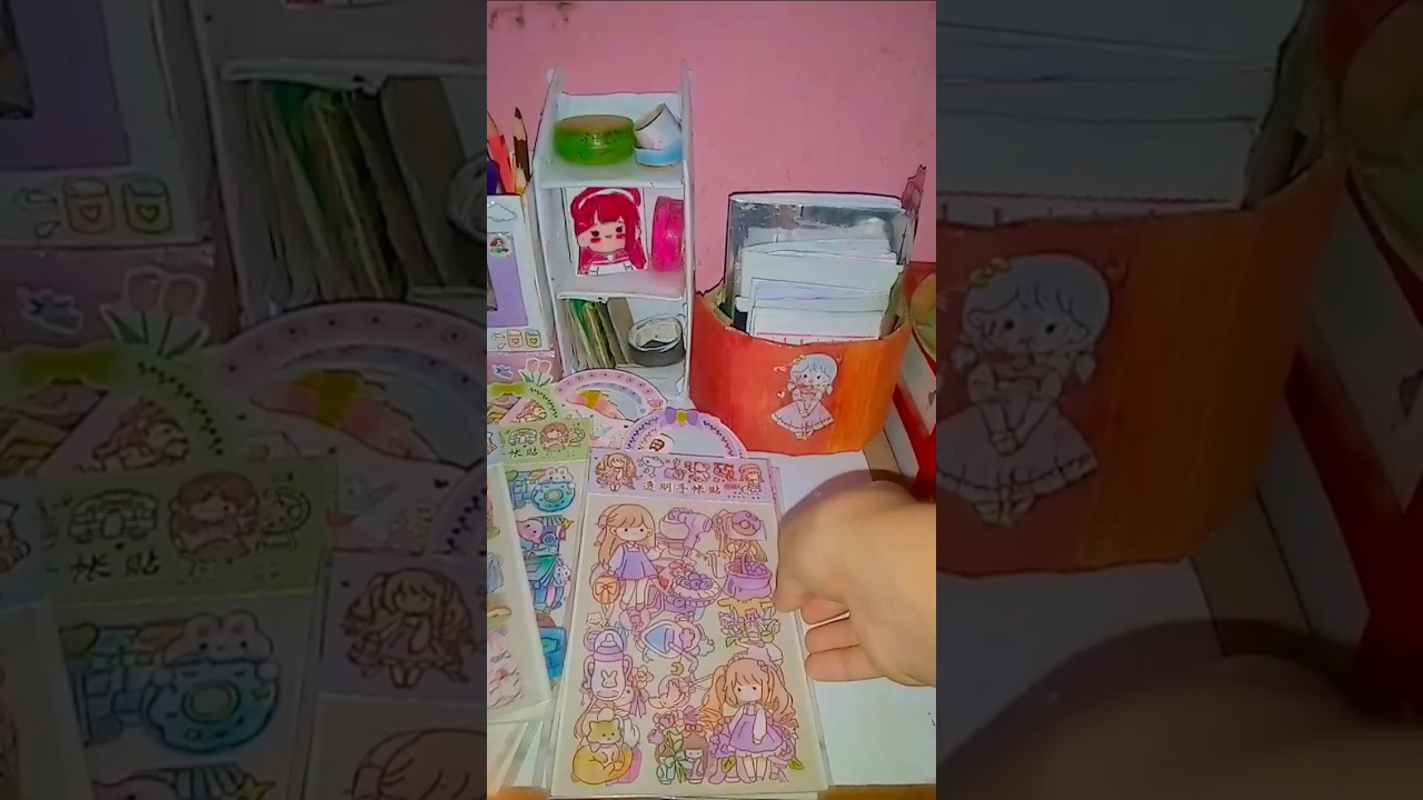 #stationery #racunshopee #shopeeunboxing #stickers #bt21 #shoppehaul #shoppehaul #racunshopeemurah