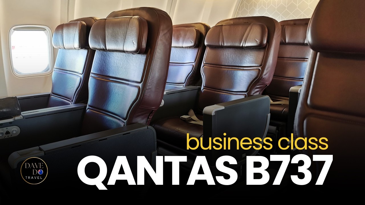 Flying the World’s Second Busiest Route! QANTAS Business Class B737: Melbourne to Sydney 🛫