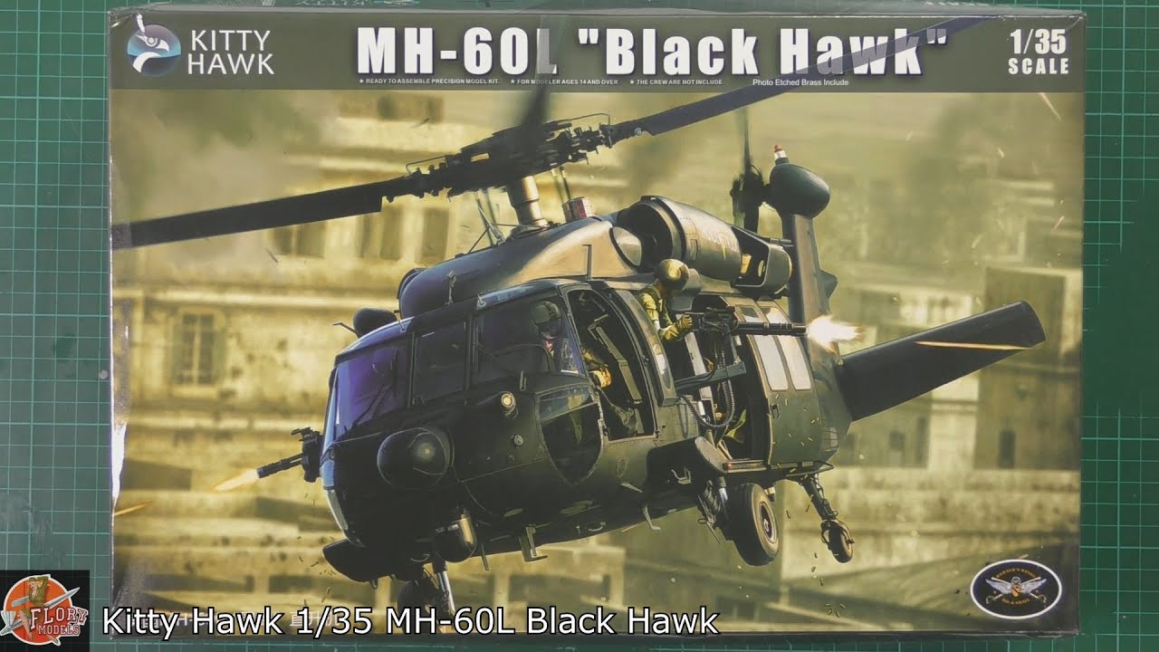 Обзор Kitty Hawk 1/35 MH-60L Black Hawk
