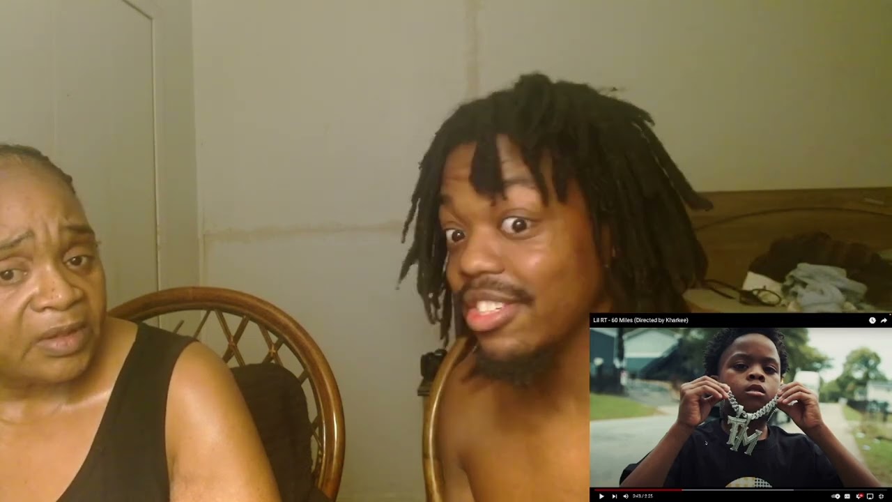 MAKING MY GRANDMA REACT TO LIL RT THE YOUNGEST STREET RAPPER OUT SHE WAS CONFUSED