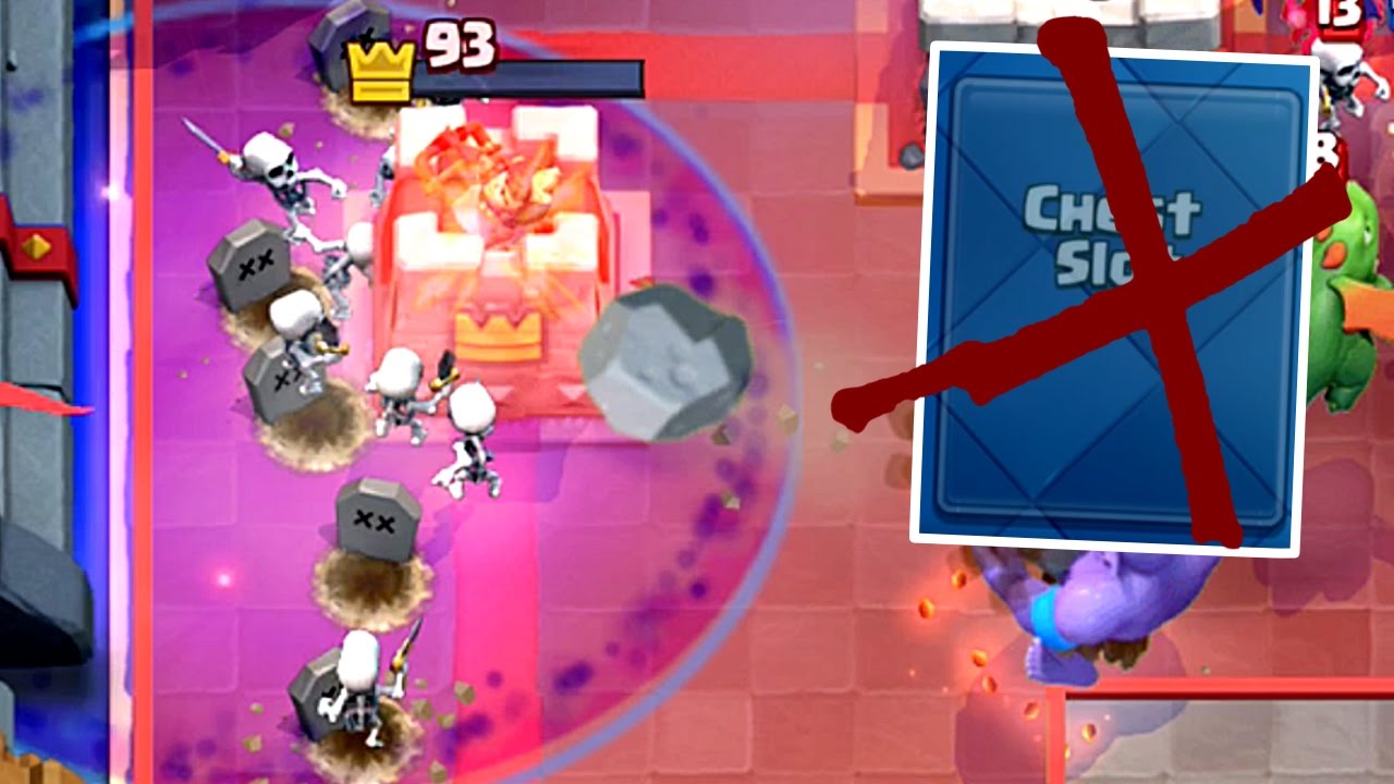 Clash Royale - SUPERCELL DELETED MY CHEST! & A HUGE Mistake...