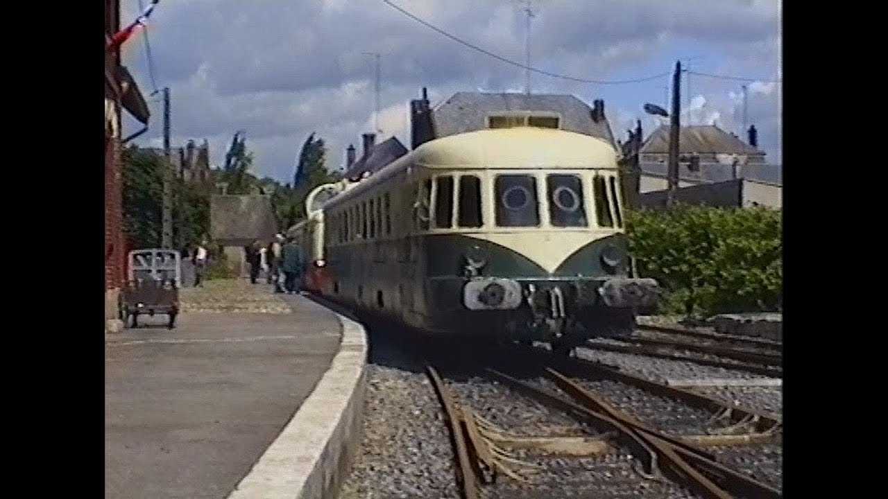Fahrt auf der Chemin de Fer Touristique du Vermandois Origny St. Benoit - St. Quentin 5.6.1994