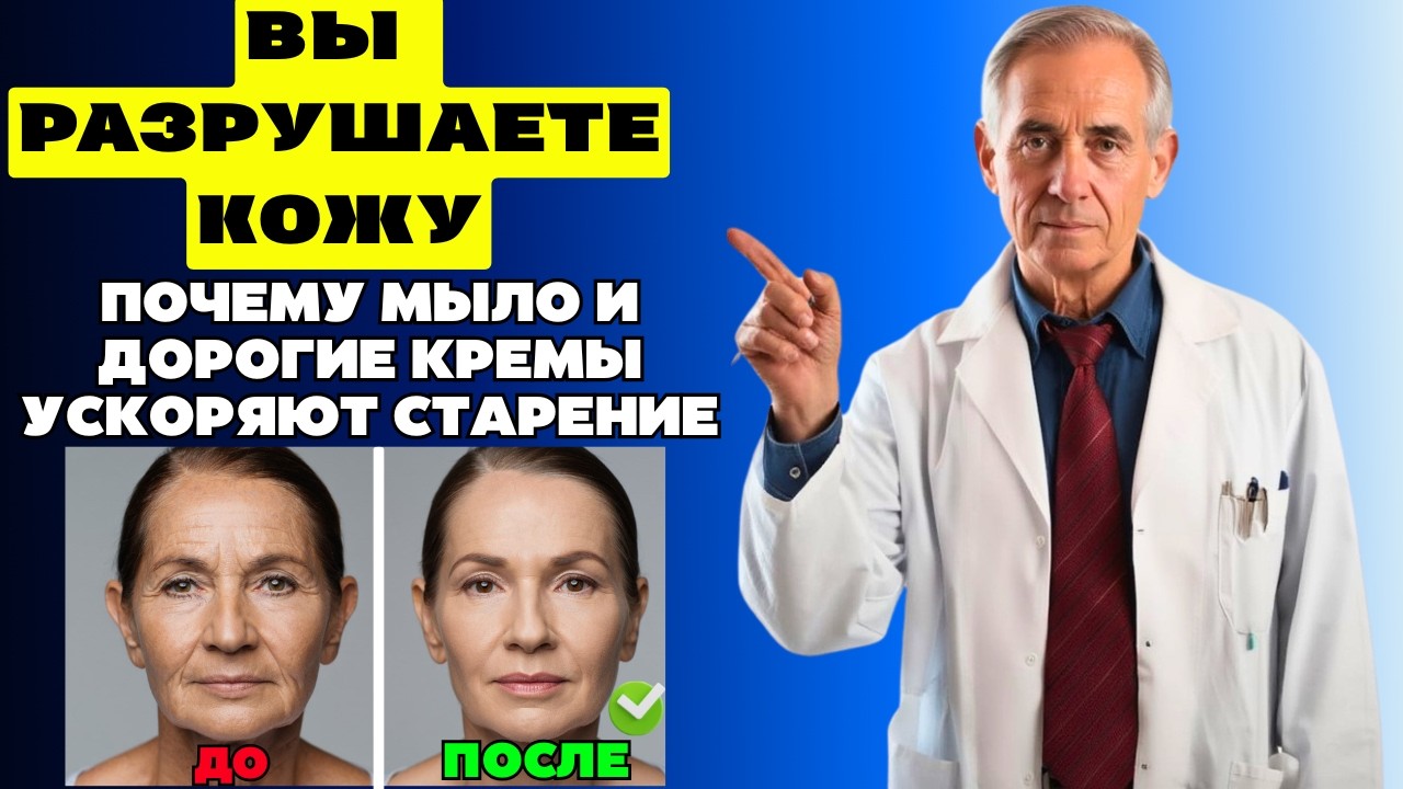 Выбросьте Кремы! Вот Что На Самом Деле Старит Кожу