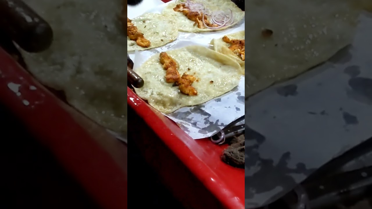 Spicy Desi BBQ Roll 🌯 Pakistan Street Food Love ❤️