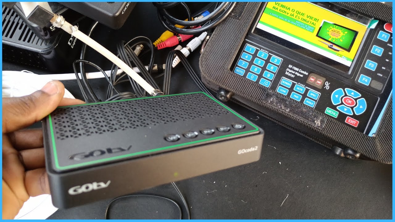 How To Connect Gotv Decoder To Tv Set
