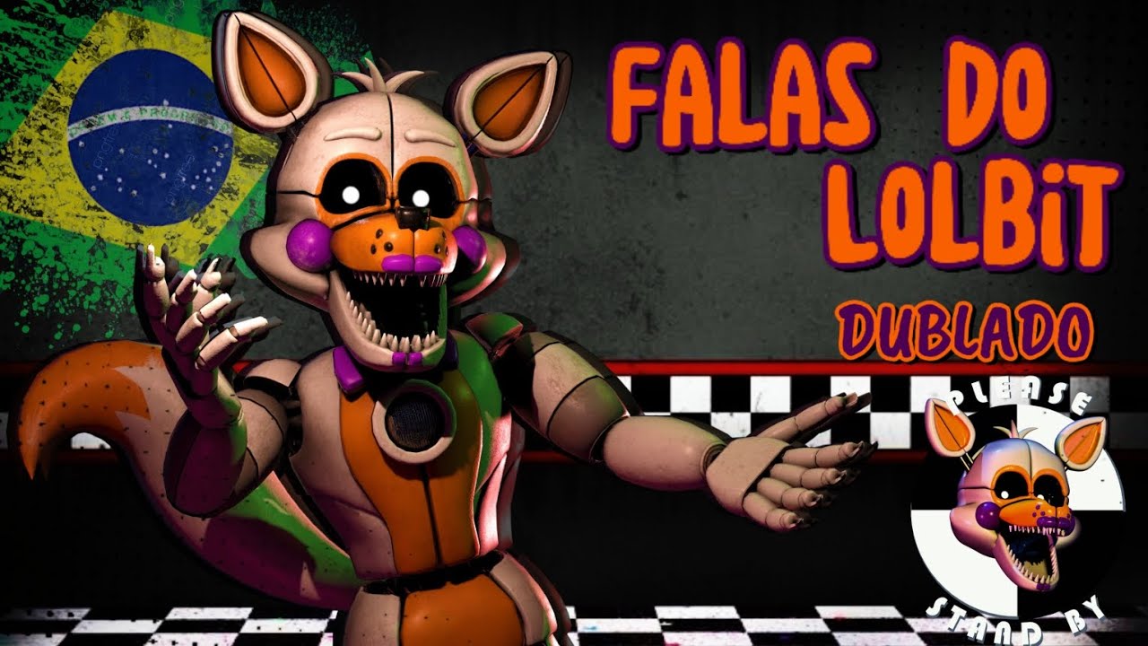 ▪︎ FALAS DO LOLBIT | FNaF animation DUBLADO ▪︎