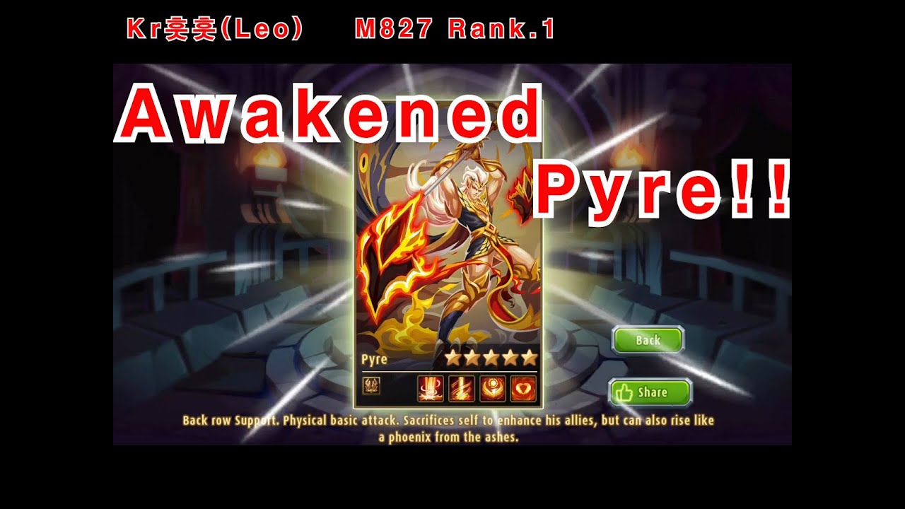 Magic Rush Leo : Awakened Pyre!!