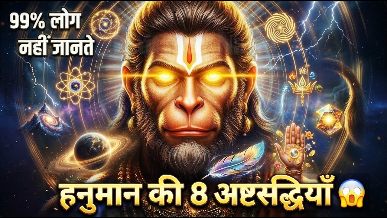 99% लोग नहीं जानते 😱 | Hanuman की 8 अद्भुत सिद्धियां | Ashta Siddhi Secret