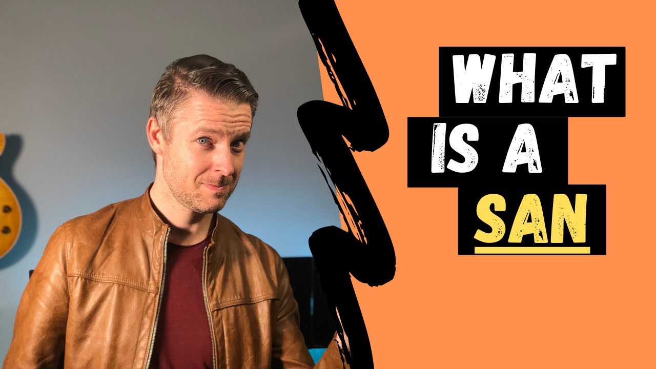 What is a STORAGE AREA NETWORK | SAN Physical overview