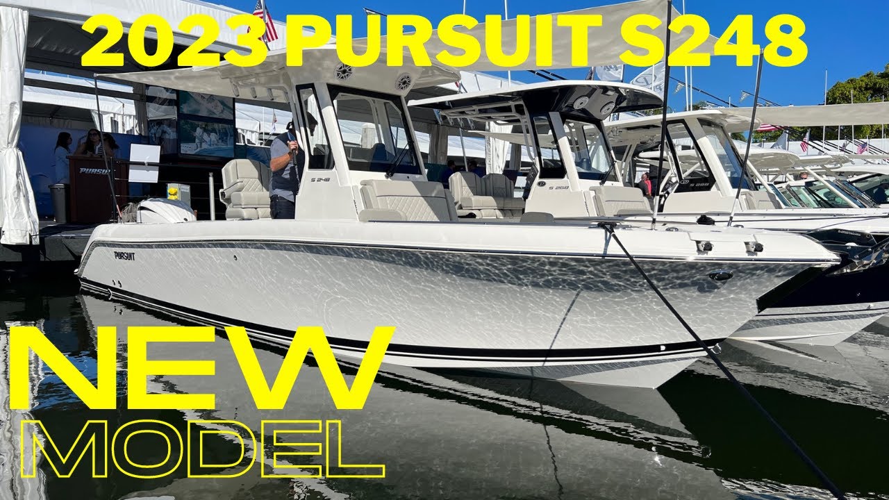 New 2023 Pursuit S248 26 ft Center Console Boat For Sale In Jacksonville, FL: Walkaround