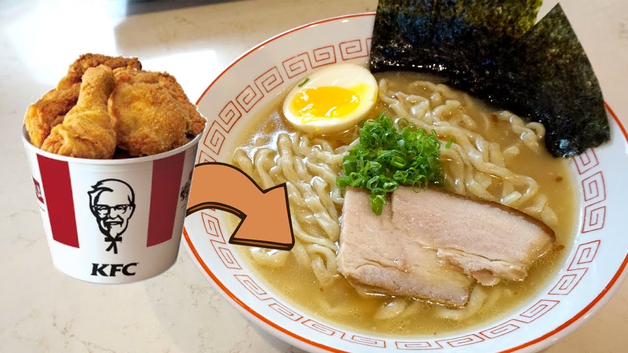 Will it Ramen? Making Ramen from Leftover KFC Chicken Bones