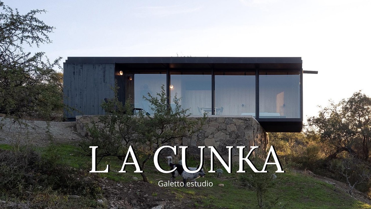 A Tranquil Mountain Cottage that Blends Perfectly with the Landscape