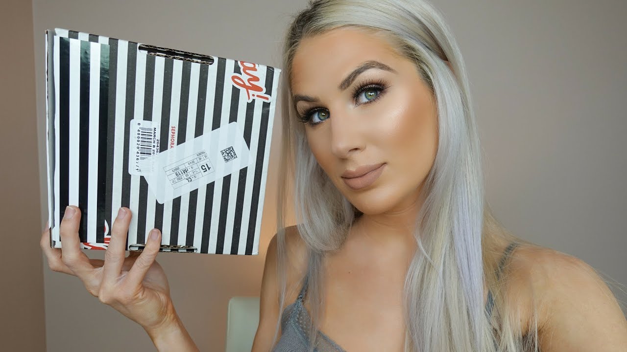 SEPHORA PLAY UNBOXING MARCH 2018 | AUDEN HESSON