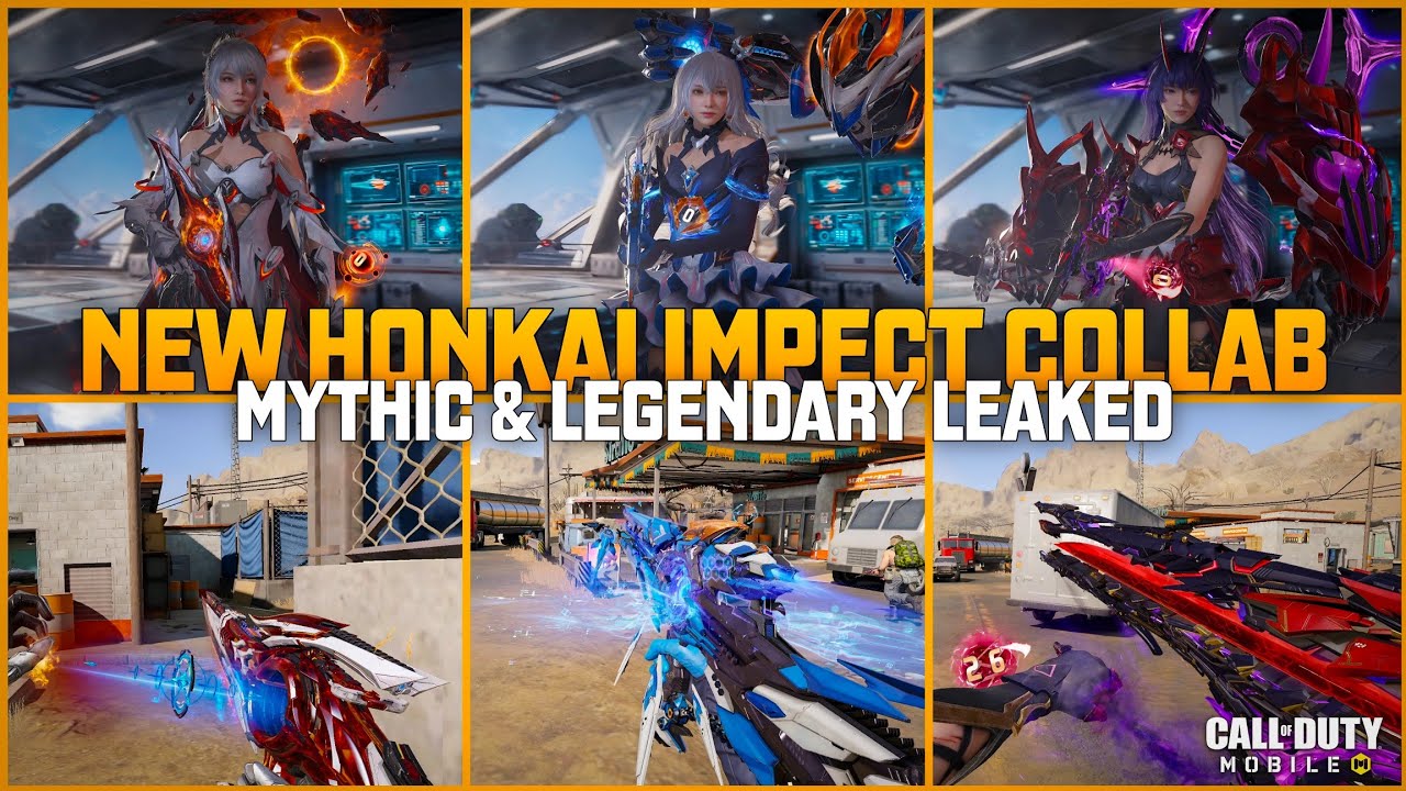New Honkai Impact 3rd Legendary Character & Free Mythic Guns Gameplay Leaked | CoD Mobile Leaks S8