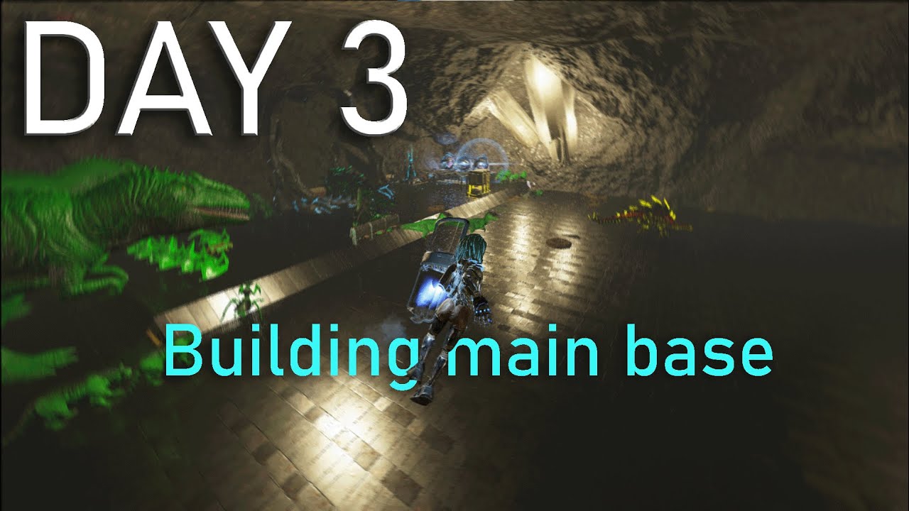 Building Our New Base In OP Base Spot | INX 2MAN! - ARK PVP