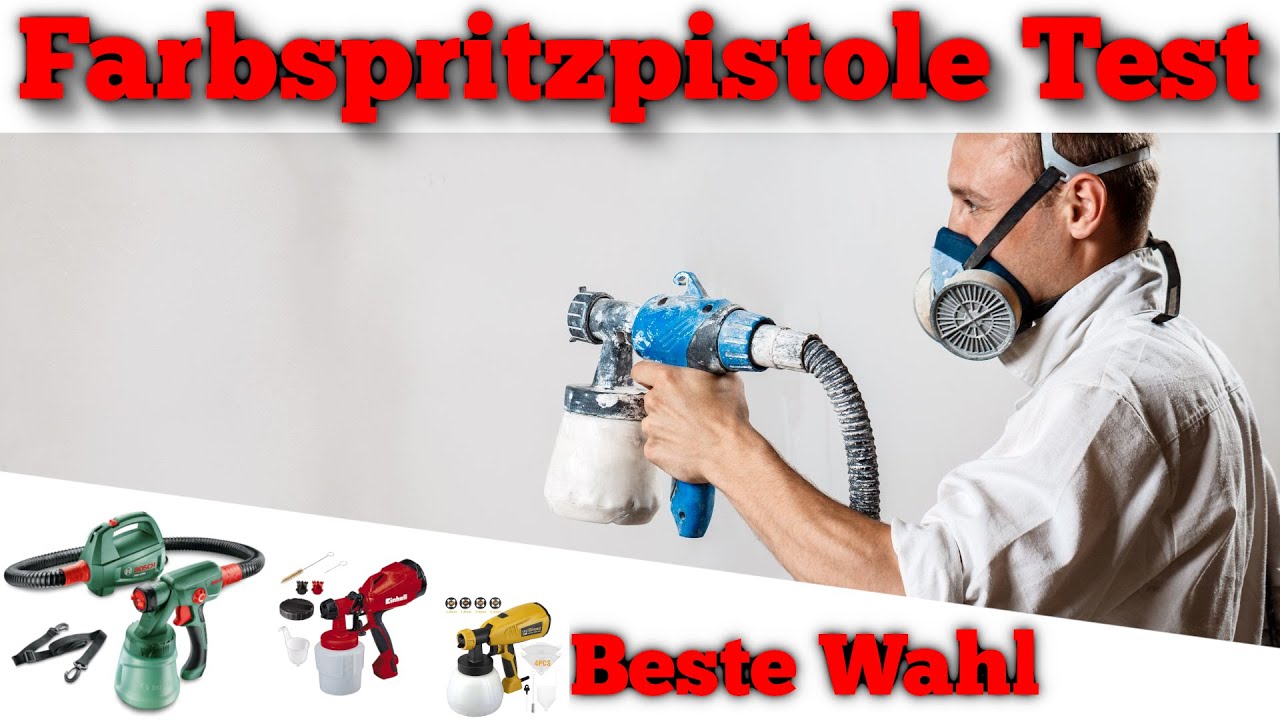 ᐅ Farbspritzpistole Test 2024 | Die besten Farbspritzpistolen vorgestellt