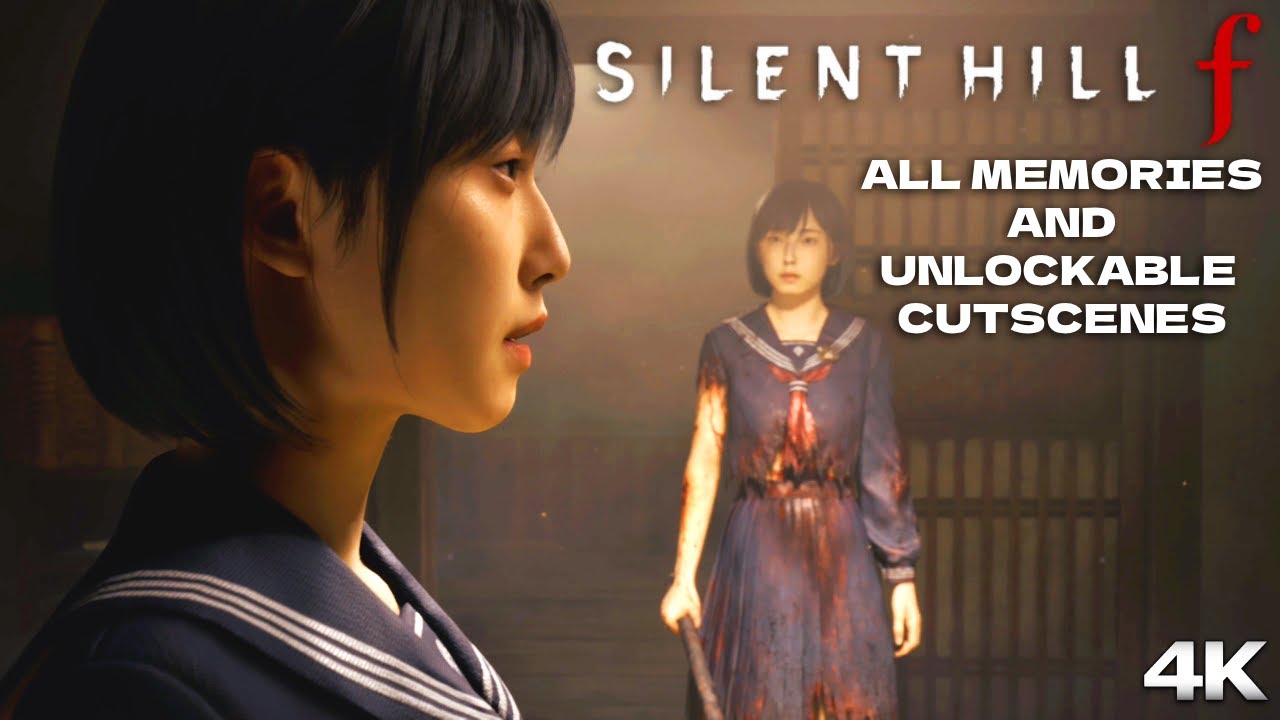 SILENT HILL F All 11 Hinako Family Memories in Chronological Order (All Cutscene Variations) 4K UHD
