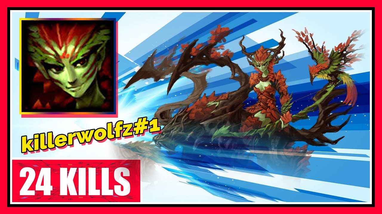 HoN Emerald Warden Pro Gameplay | killerwolfz#1 | Diamond