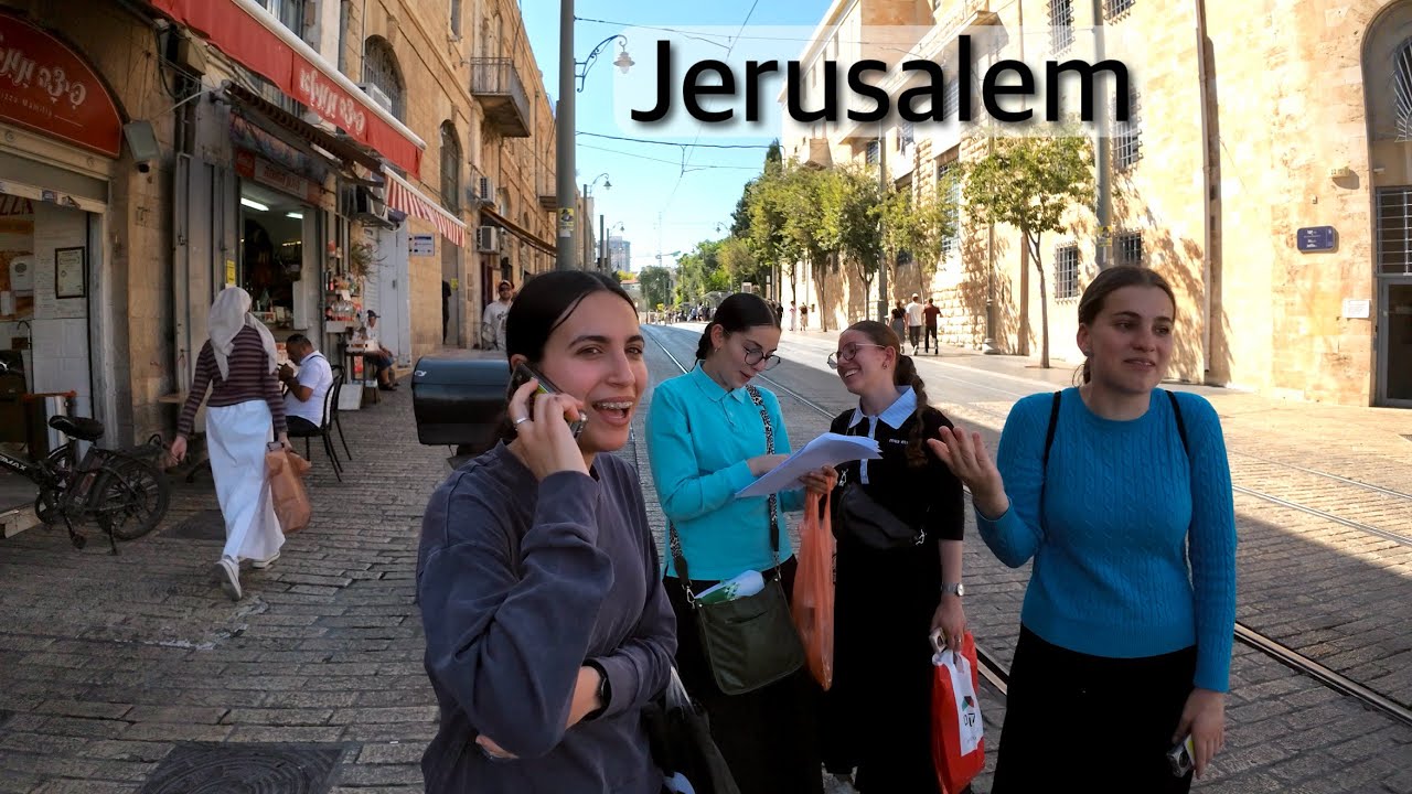 Jerusalem. What's happening in the city at midday on July 20th?