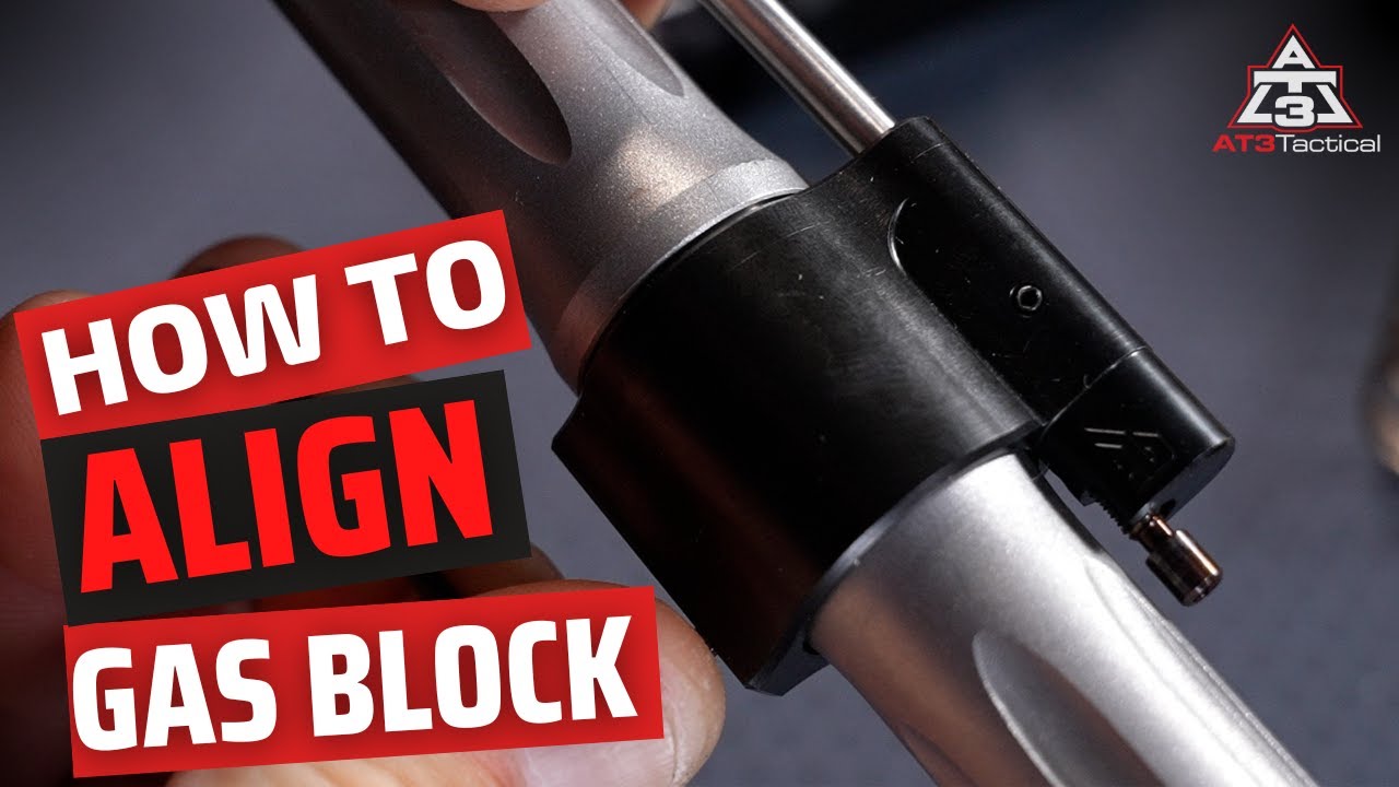 How To Properly Align a Gas Block on AR Rifles