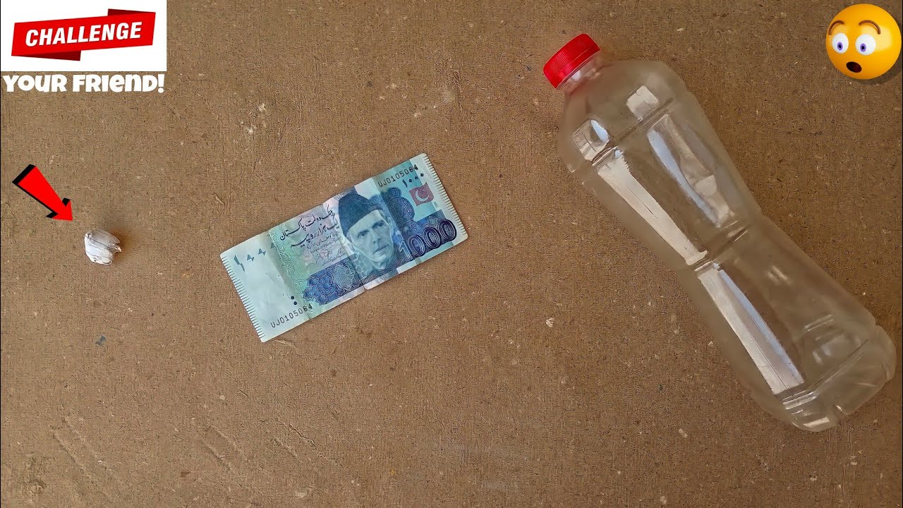 1000 challenge your friend with bottle trick!