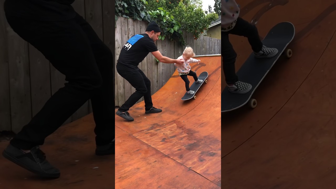 How We Got Our Daughter Into Skating - PART 2: 2yrs-3yrs old #skateboarding
