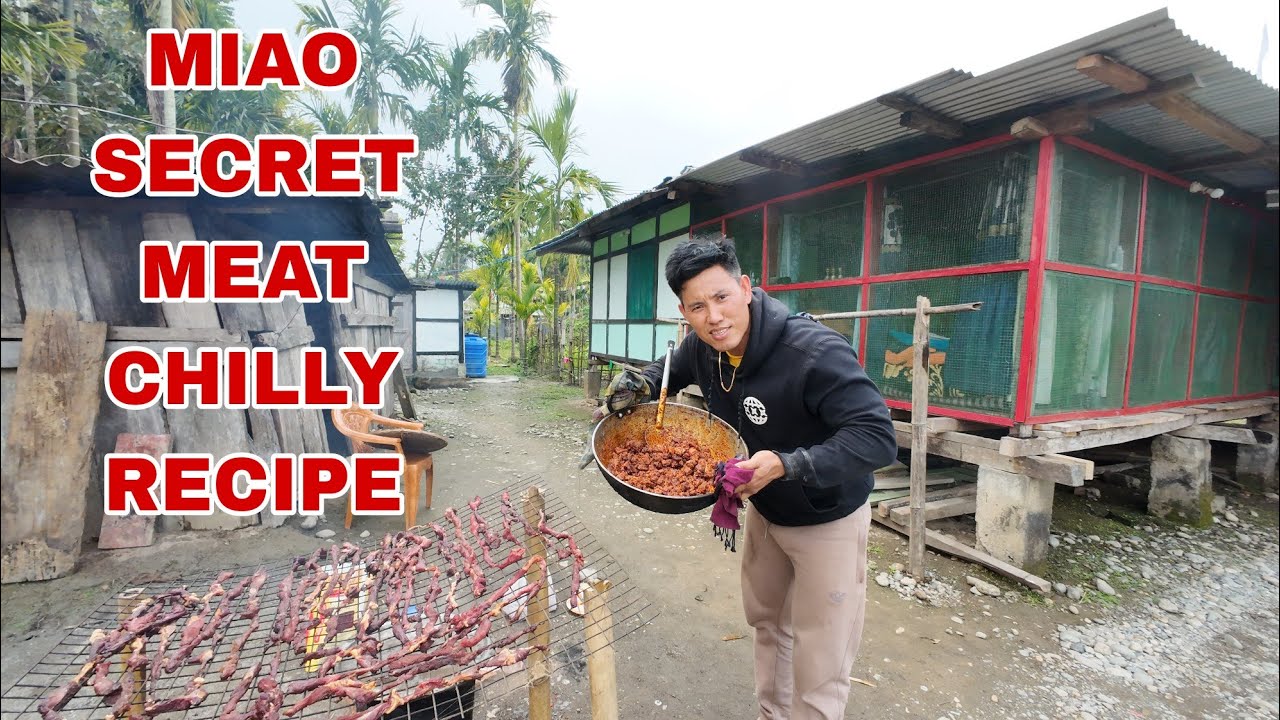MIAO // SECRET MEAT CHILLY RECIPE #tibetanvlogger #vlogs