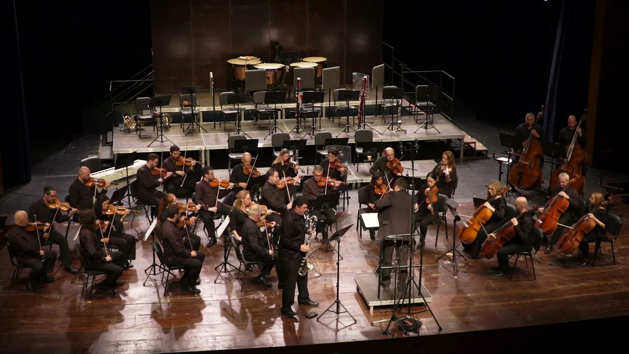 Evis Sammoutis: Aeolus for bass clarinet and string orchestra (World Premiere)