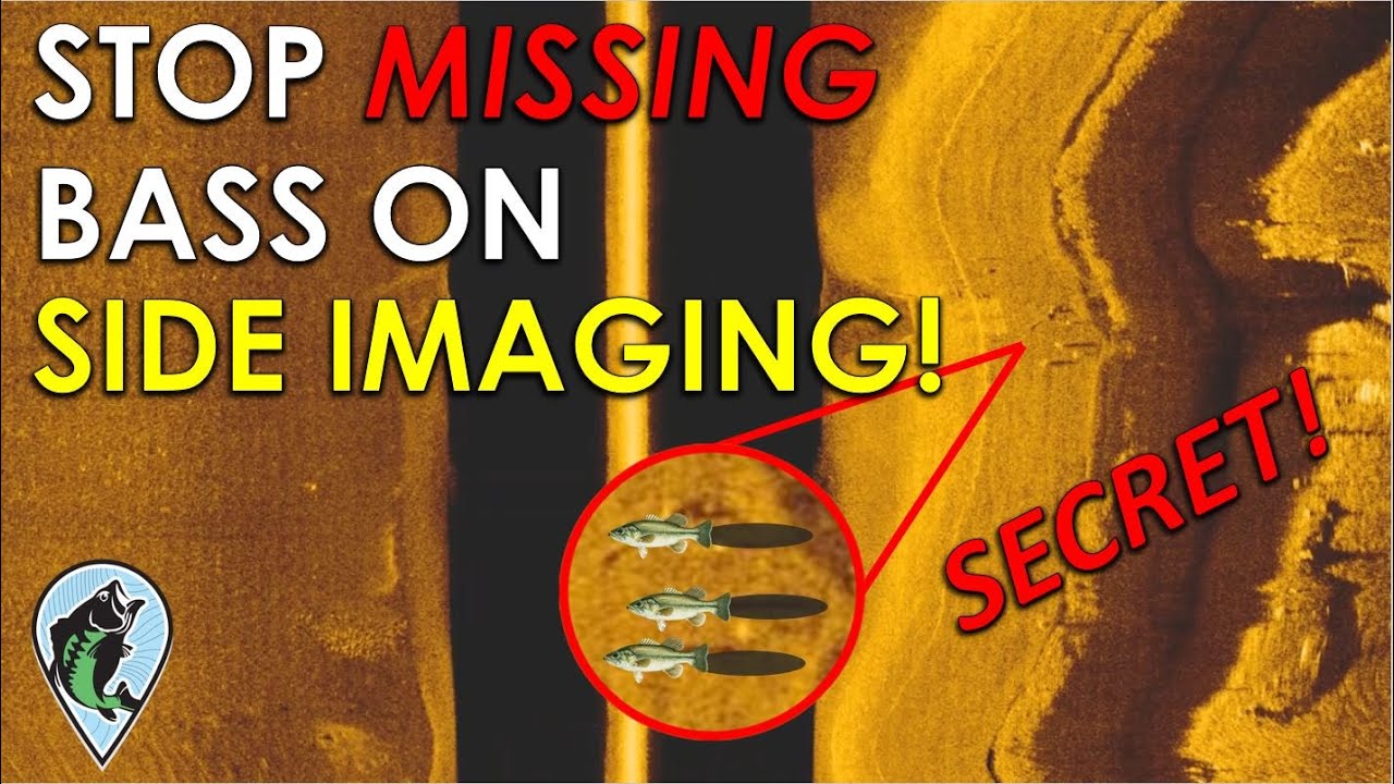 What Bass Look Like On Side Imaging | Bass Fishing Sonar Instruction and Side Imaging Explained