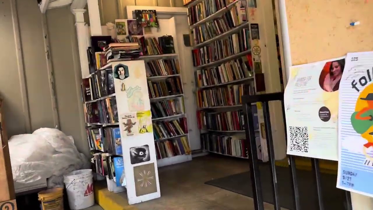 Entire walkthrough Barts Books in Ojai, California. 