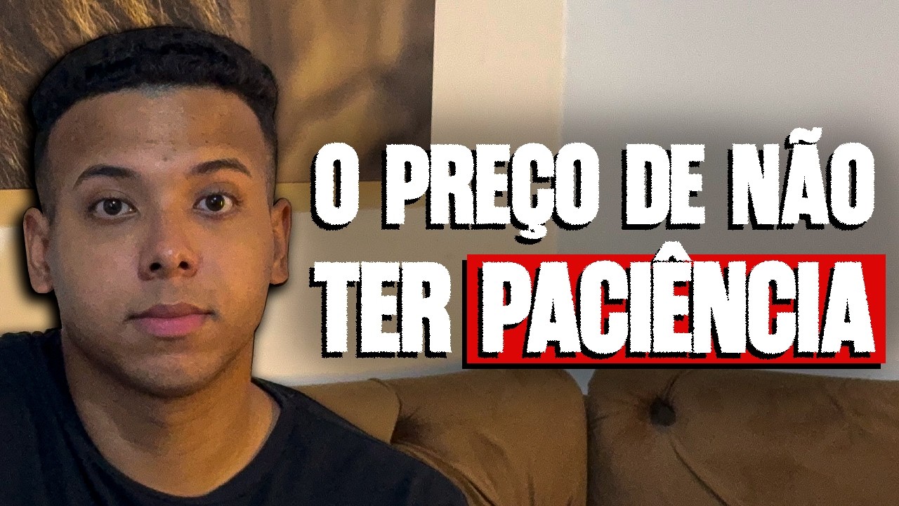 A PRESSA ESTÁ ROUBANDO A SUA VIDA