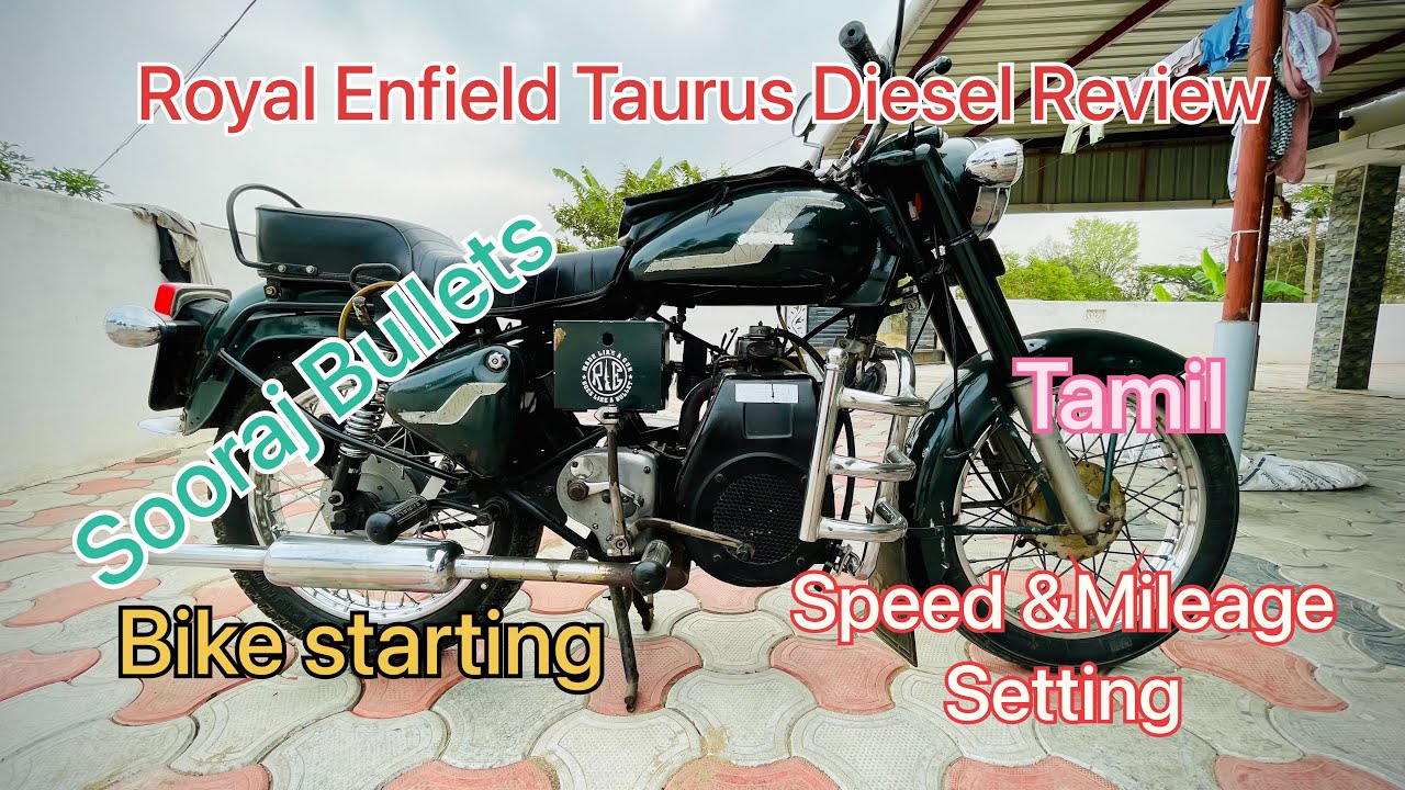 Royal Enfield Taurus Diesel Bullet/1996 Model/Speed&Mileage Setting/Sooraj Automobiles Bullet