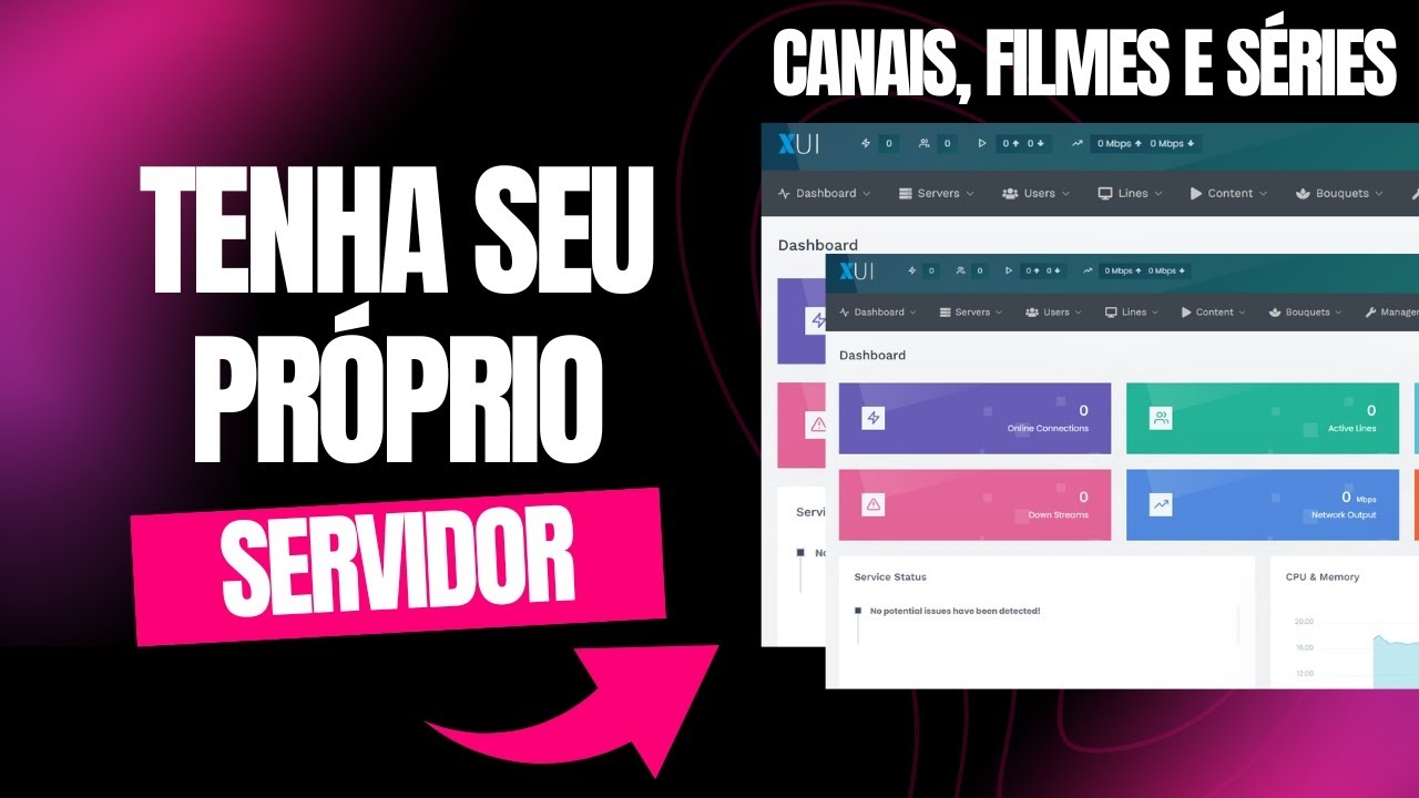Monte Seu Pr&oacute;prio Servidor IPTV | Instala&ccedil;&atilde;o XuiOne 2025