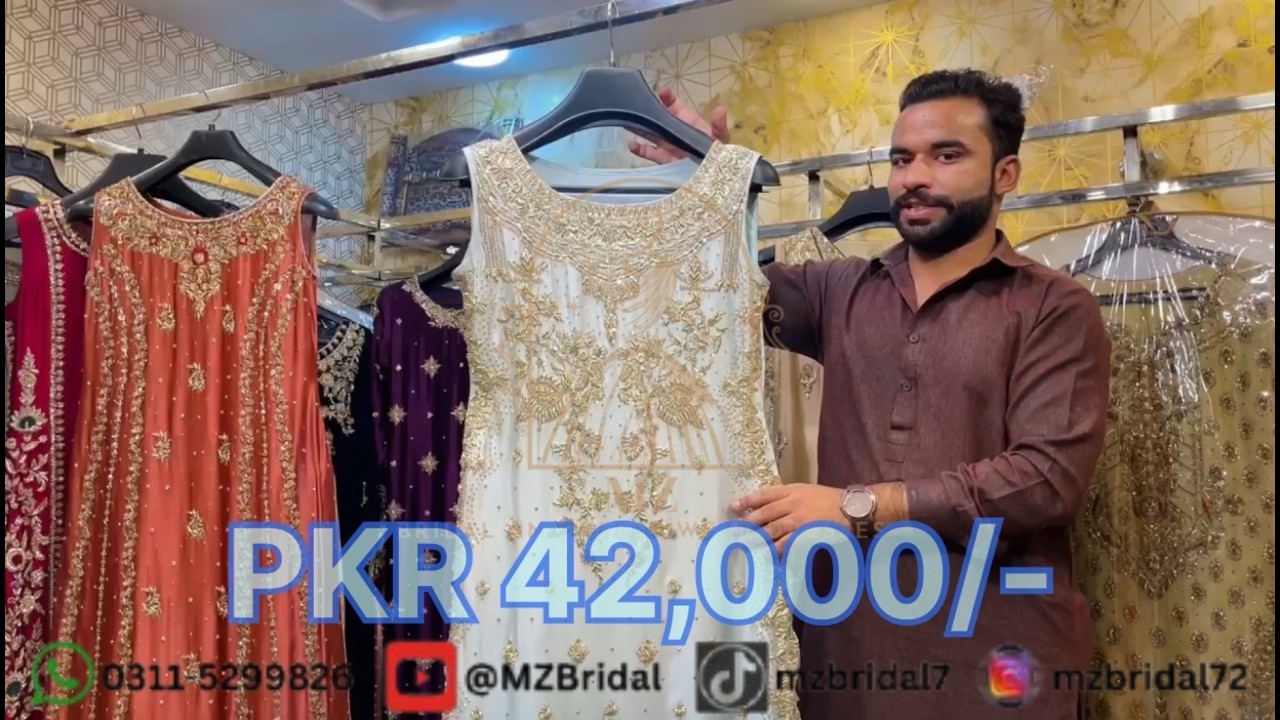 New Partywear Dresses 2025 | Fresh Collection Under 50k | You’ve Never Seen Before | MZ Bridal #fyp