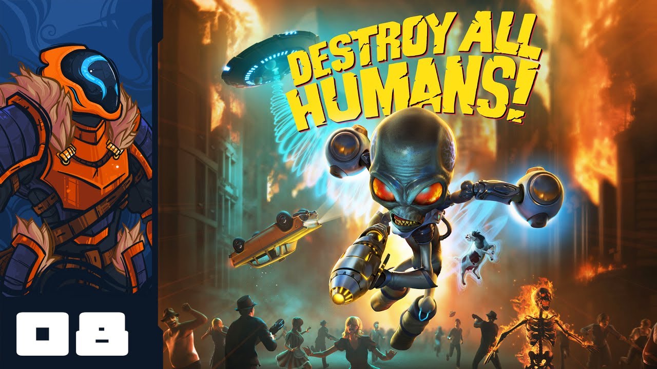 Forward, Glorious Cart! - Let's Play Destroy All Humans! Remaster - PC Gameplay Part 8