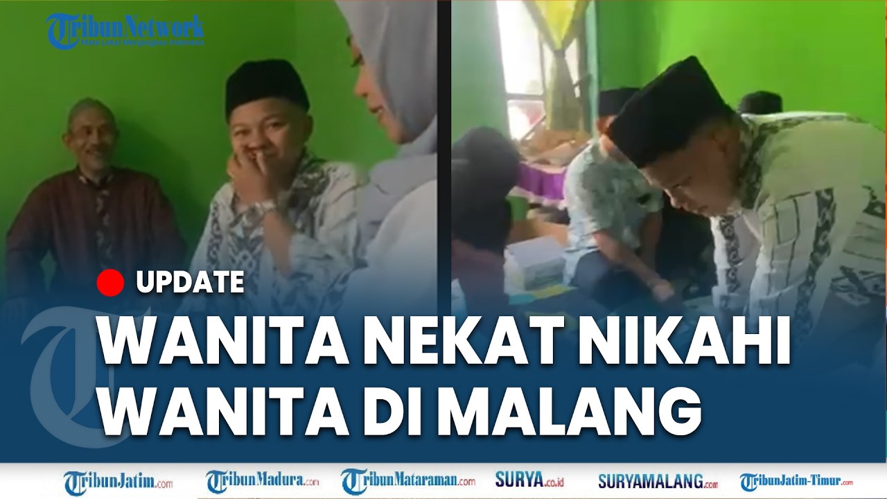 🔴HEBOH WANITA DINIKAHI WANITA DI MALANG, si 'Suami' Baru Kabur Seusai Malam Pertama
