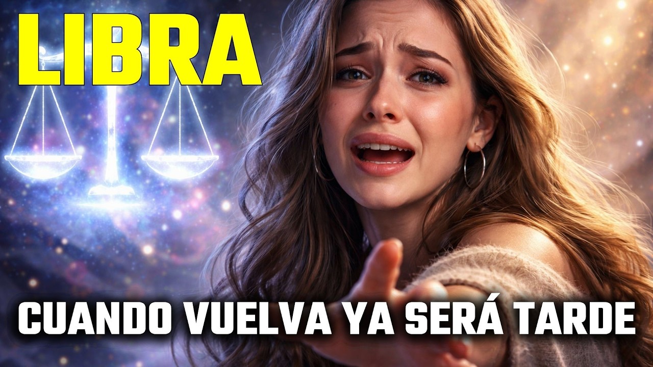 VA A VOLVER ARRASTRADA PERO YA SERÁ TARDE PARA TI, LIBRA‼️✨