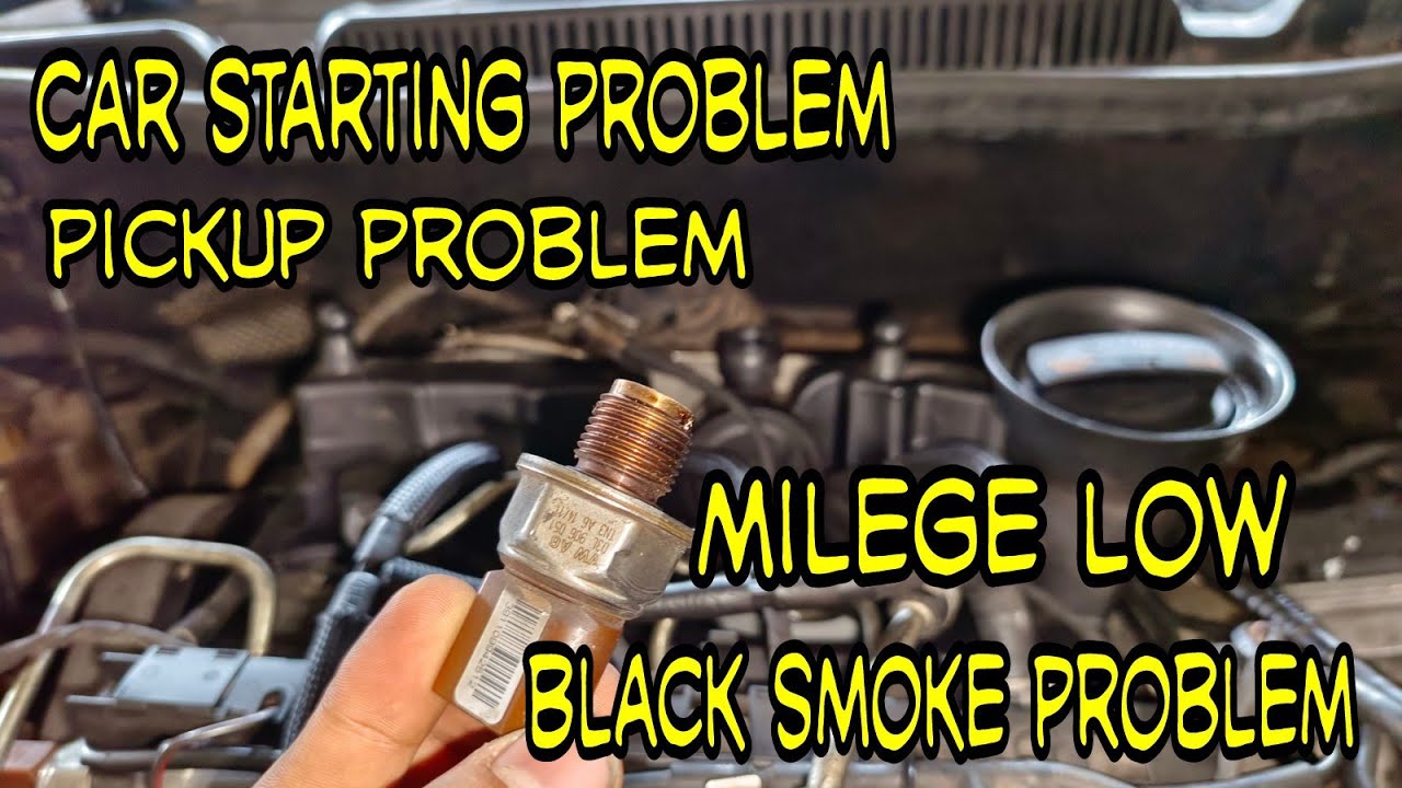 Diesel Car Starting Problem || Fuel Pressure Sensor Testing