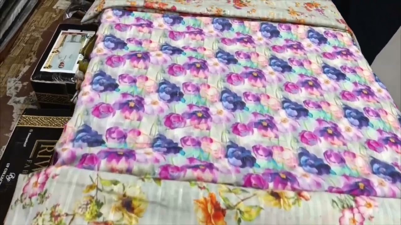 CHAMKI LAWN Allower Design _shaheen Cut piece official 