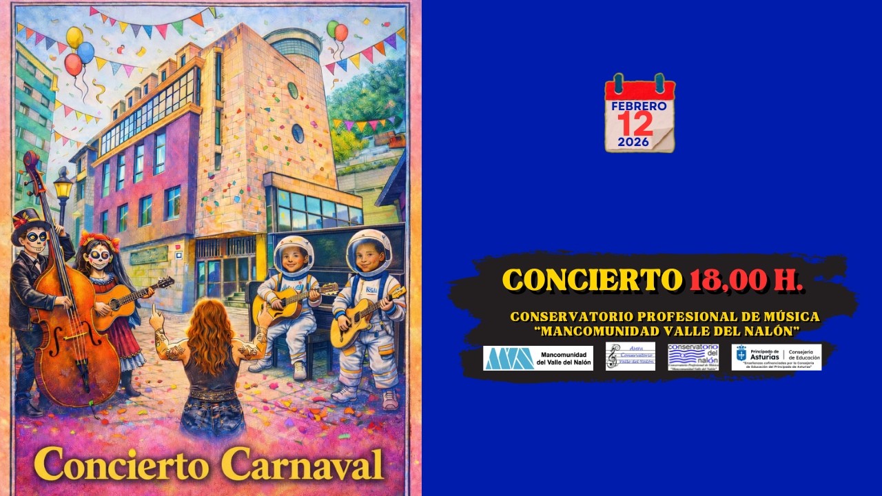 Concierto de Carnaval 2026. Conservatorio Profesional de Música 