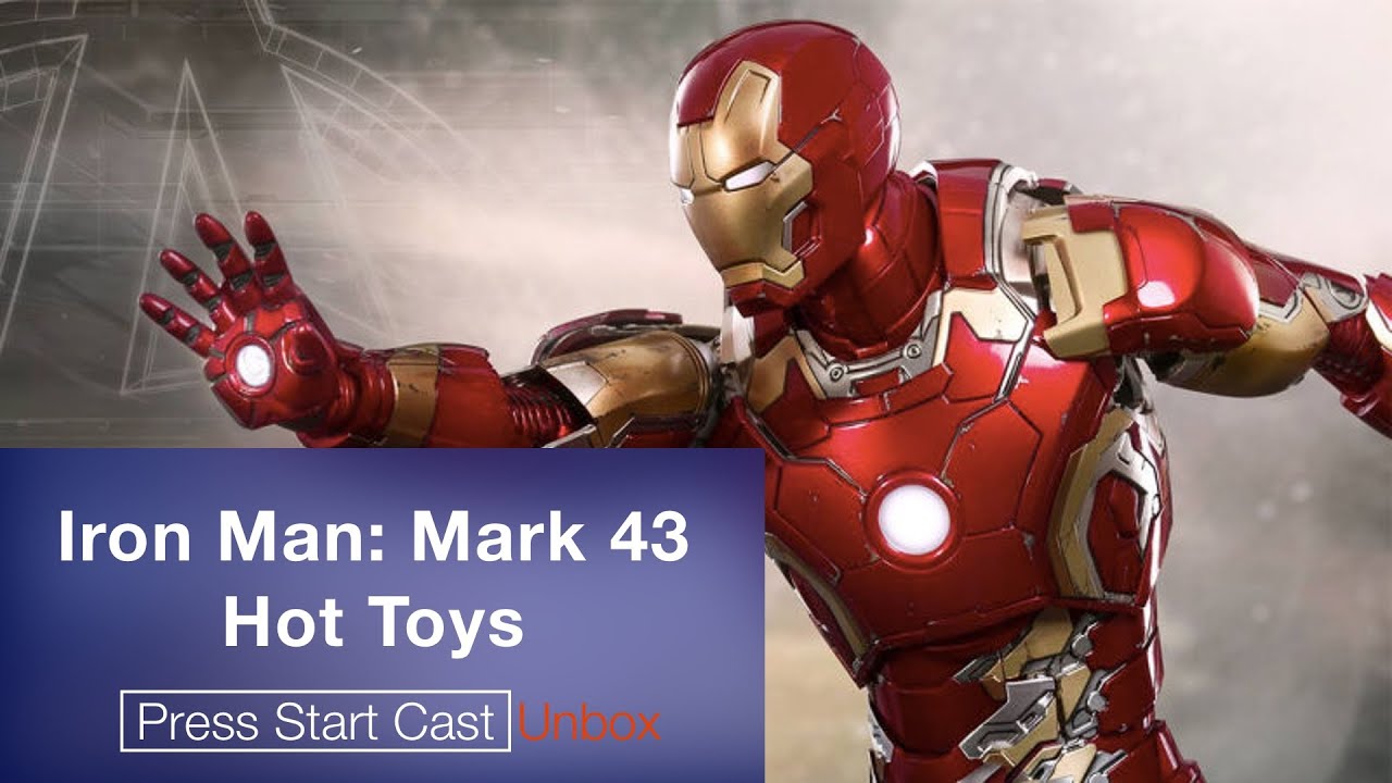 Распаковка Hot Toys: Iron Man Mark XLIII Diecast