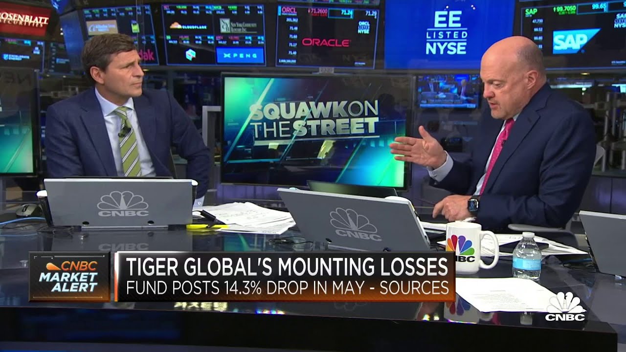 Jim Cramer breaks down Tiger Global's mounting losses