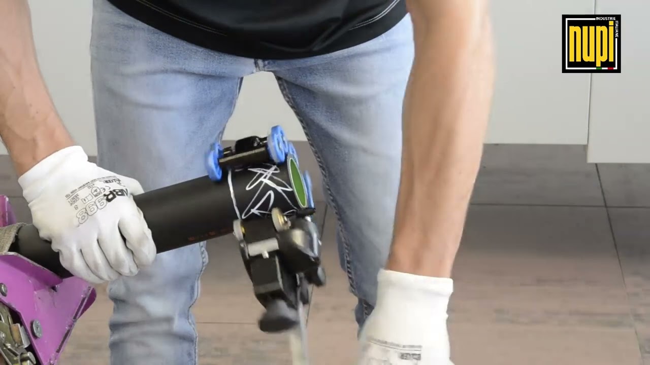 Smartflex  Installation d'un manchon électrosoudable