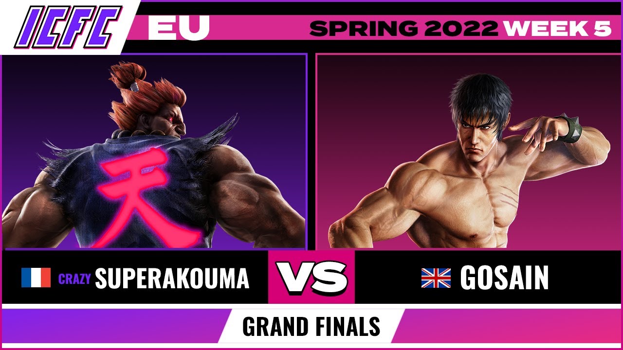 Суперакоума (Акума) против Госайна (Ло) Гранд-финал — ICFC EU Tekken 7 Весна 2022 Неделя 5