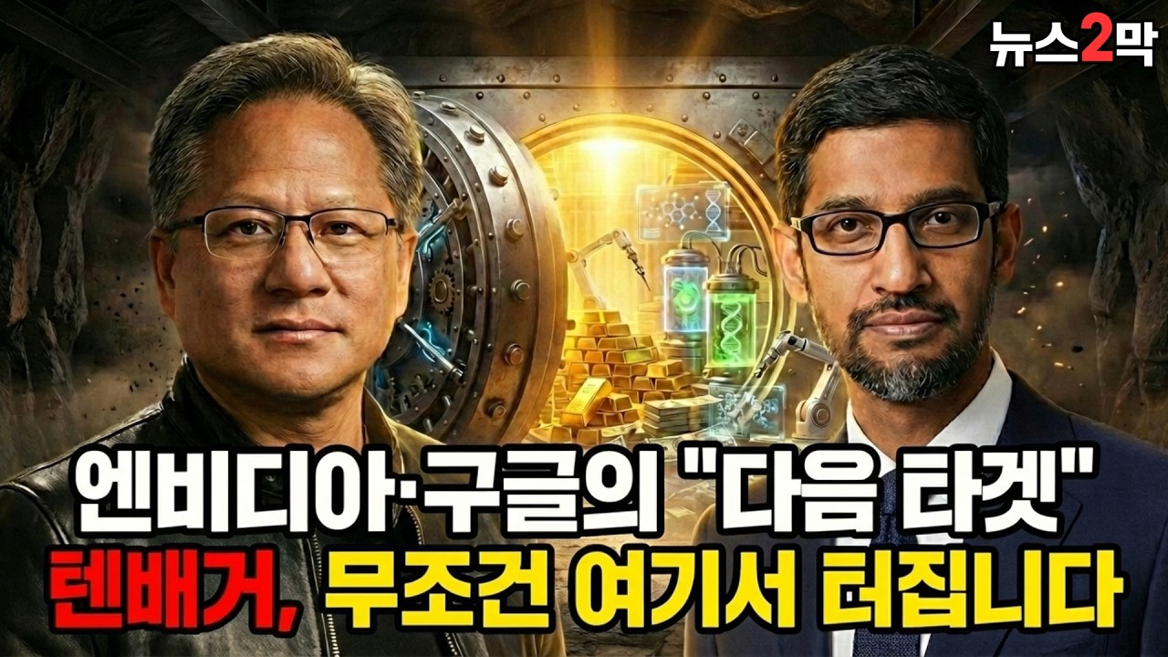 엔비디아는 예고편입니다. 젠슨 황과 구글이 작정하고 ‘매수’ 중인 2,200조 시장의 주인공 (지금이 발목 구간)