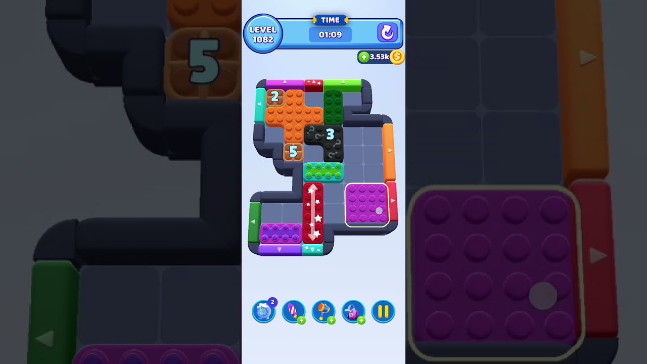 Colour Block Jam Level 1082