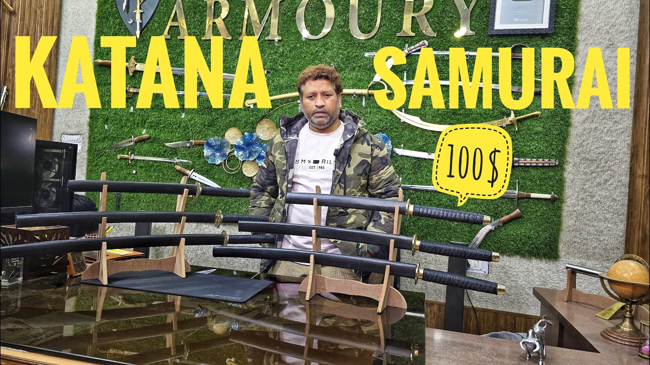 WORLD 7 best katana swords | ninja katana | samurai sword | jodhpuri talwar | best talwar market