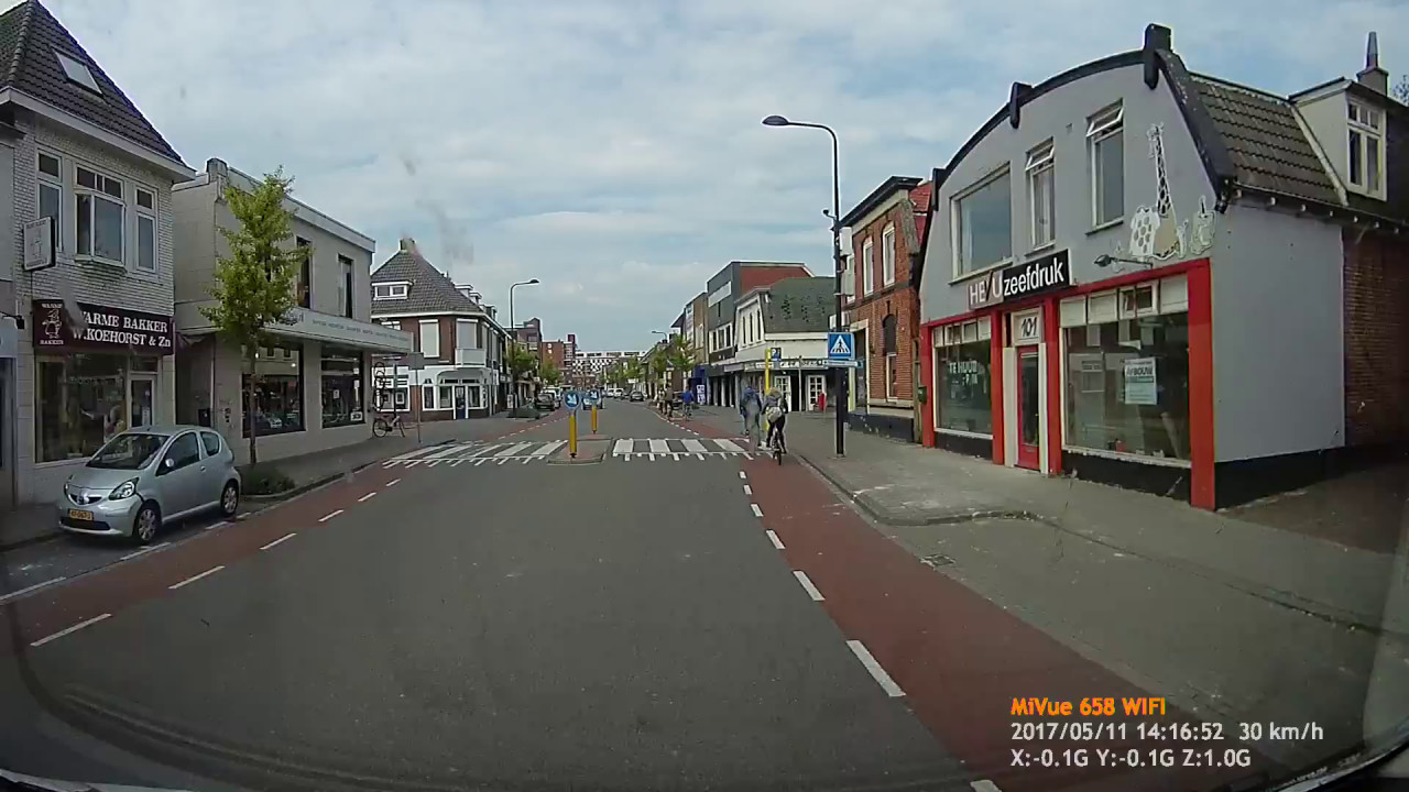 Dashcam Enschede Kuipersdijk Spelbergsweg Brinkstraat